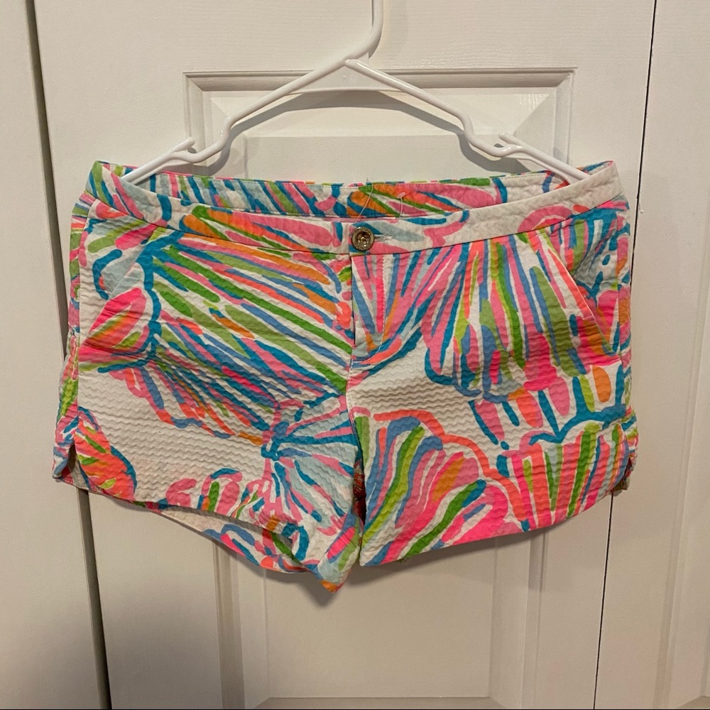 lily pulitzer colorful shorts